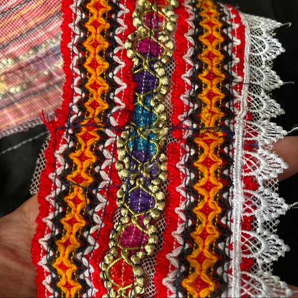 🖤 BOHO BLACK MULTI EMBROIDERED MAXI DRESS! - Picture 9 of 9